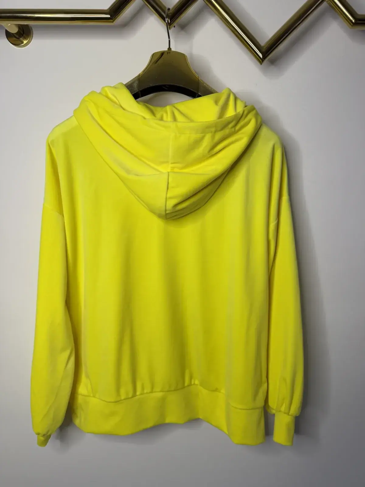 Bluza Lola Bianka welurowa żółta – miniatura 9 z 9