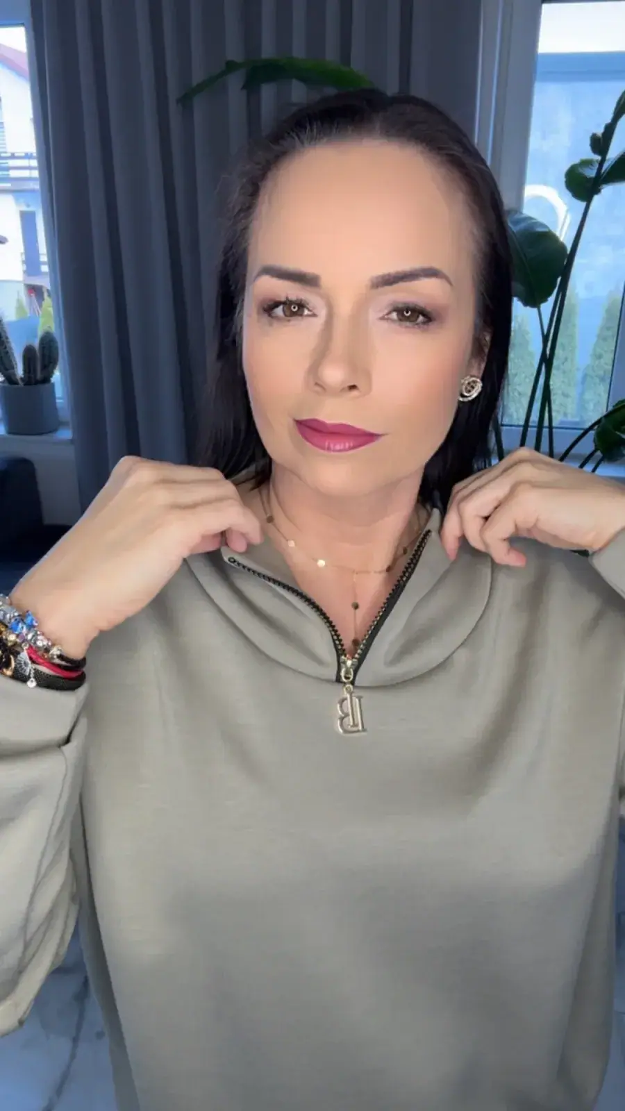 Bluza Lola Bianka khaki – miniatura 4 z 8