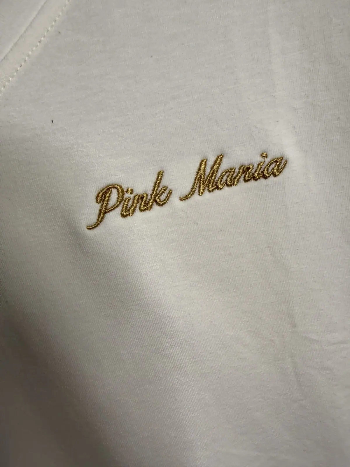 Bluzka Pink Mania biała bawełna – miniatura 7 z 8