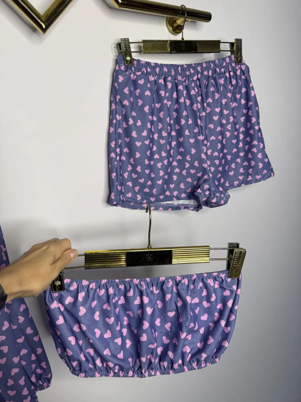 Komplet letni koszula spodenki top w serduszka SALE – miniatura 12 z 13