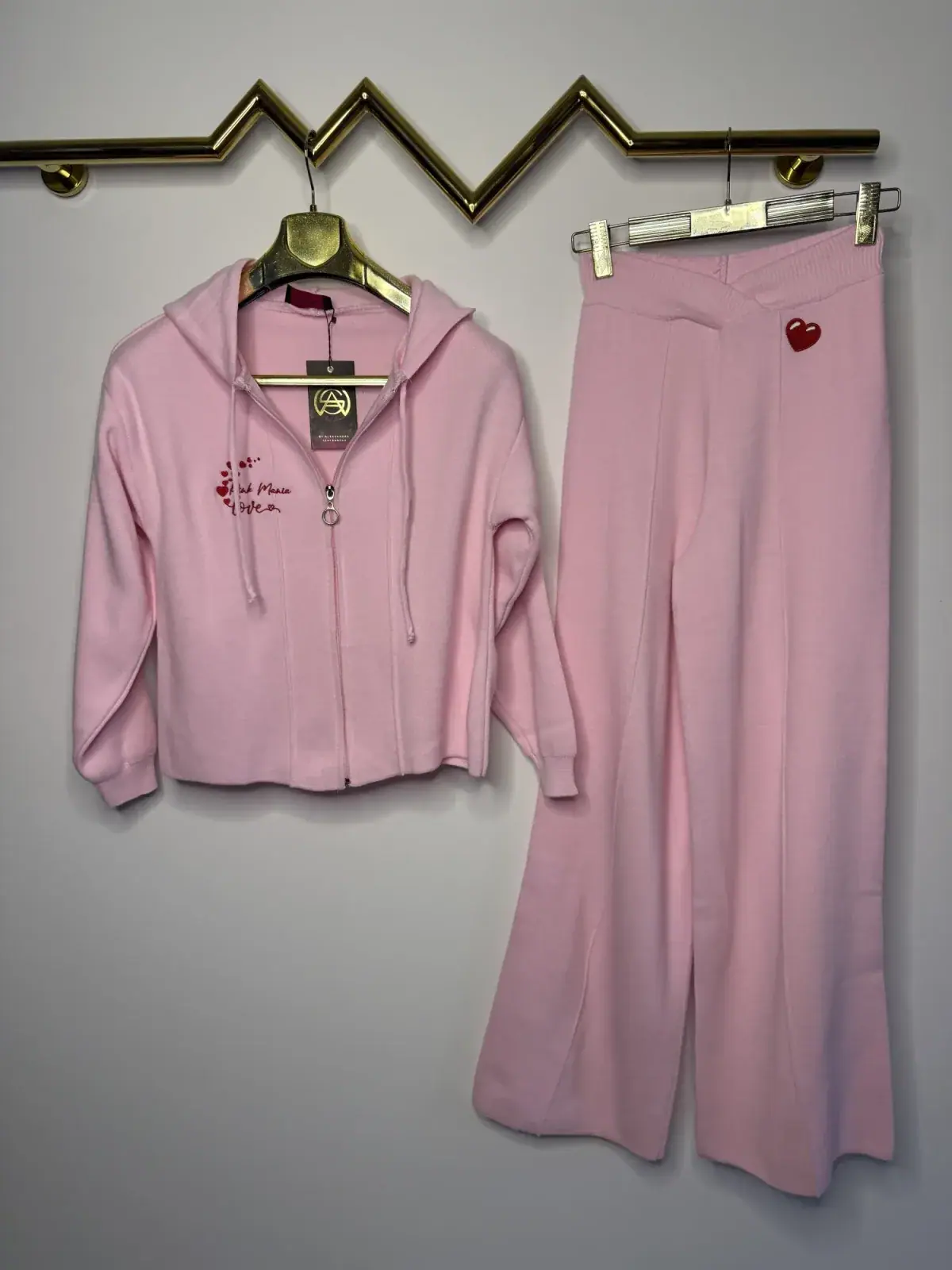 Dres różowy dzianinowy Pink Mania – miniatura 8 z 11