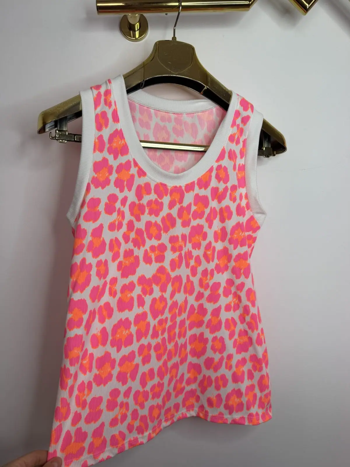 Komplet letni neon piękny dres panterka – miniatura 9 z 12