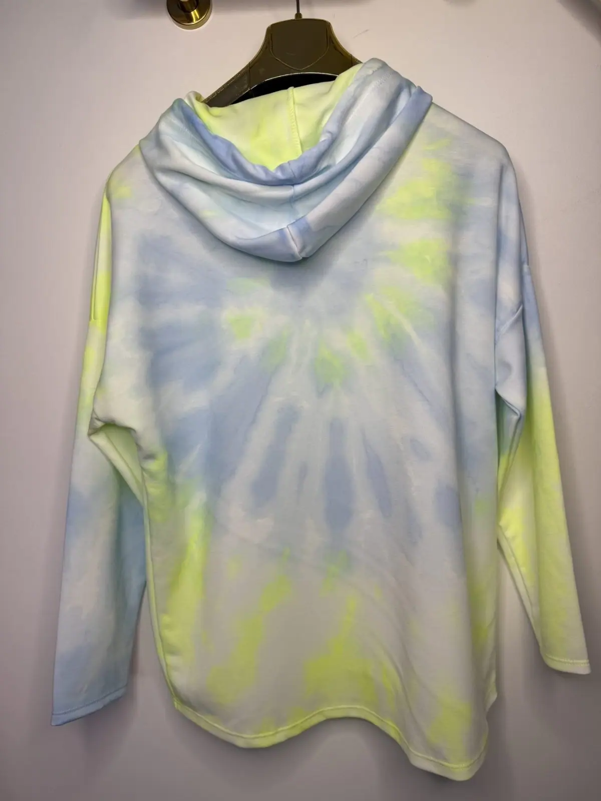 Bluza z kapturem fluo neon – miniatura 8 z 9