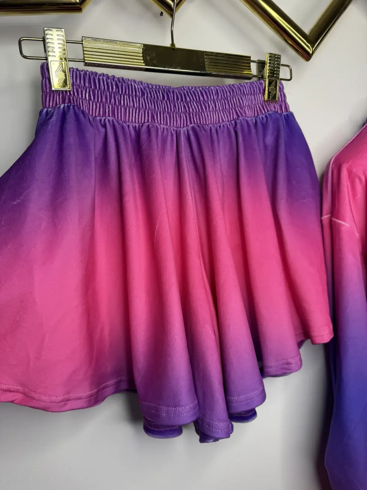 Dres Lola Bianka welurowy różowy – miniatura 6 z 7