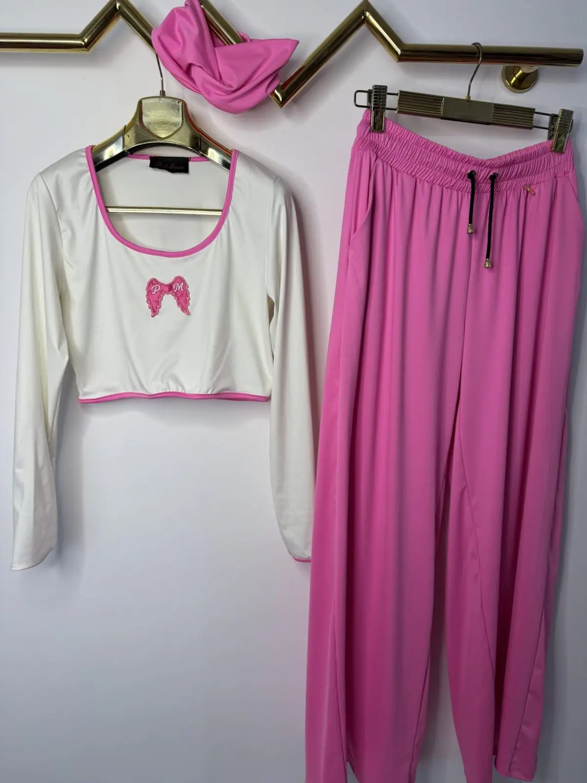 Dres Pink Mania różowy komplet – miniatura 8 z 12