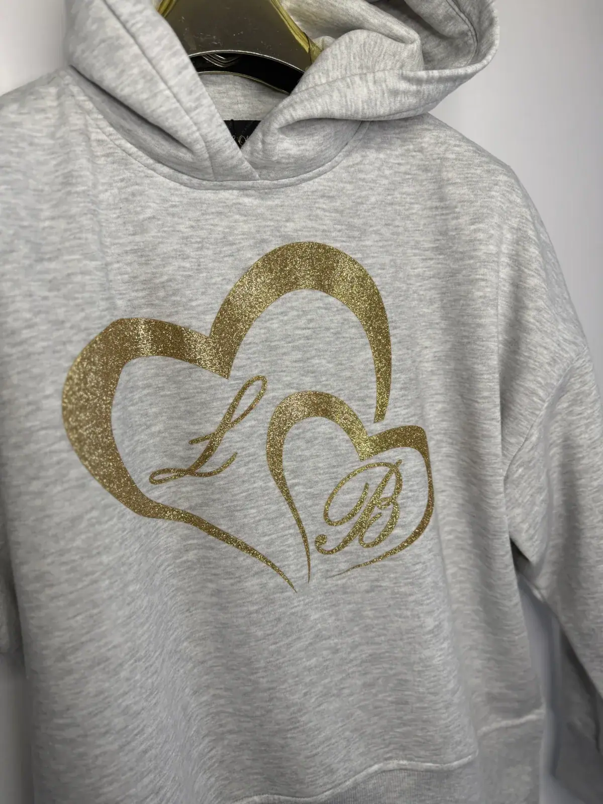 Bluza Lola Bianka szara dresowa – miniatura 8 z 9