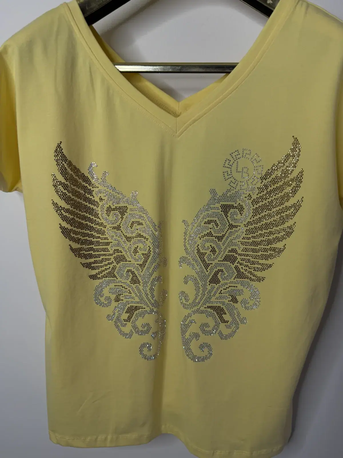 Bluzka Lola Bianka tshirt żółty – miniatura 6 z 8