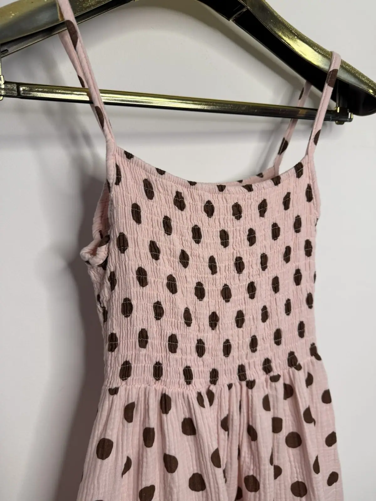 Sukienka letnia bawełniana na ramiączkach – miniatura 9 z 11
