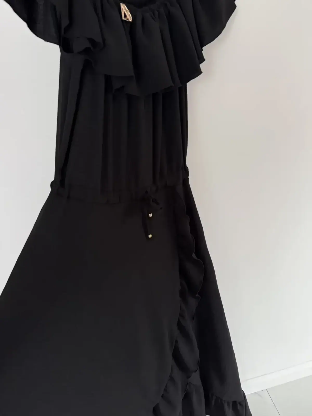 Sukienka Lola Bianka czarna hiszpanka maxi – miniatura 13 z 17