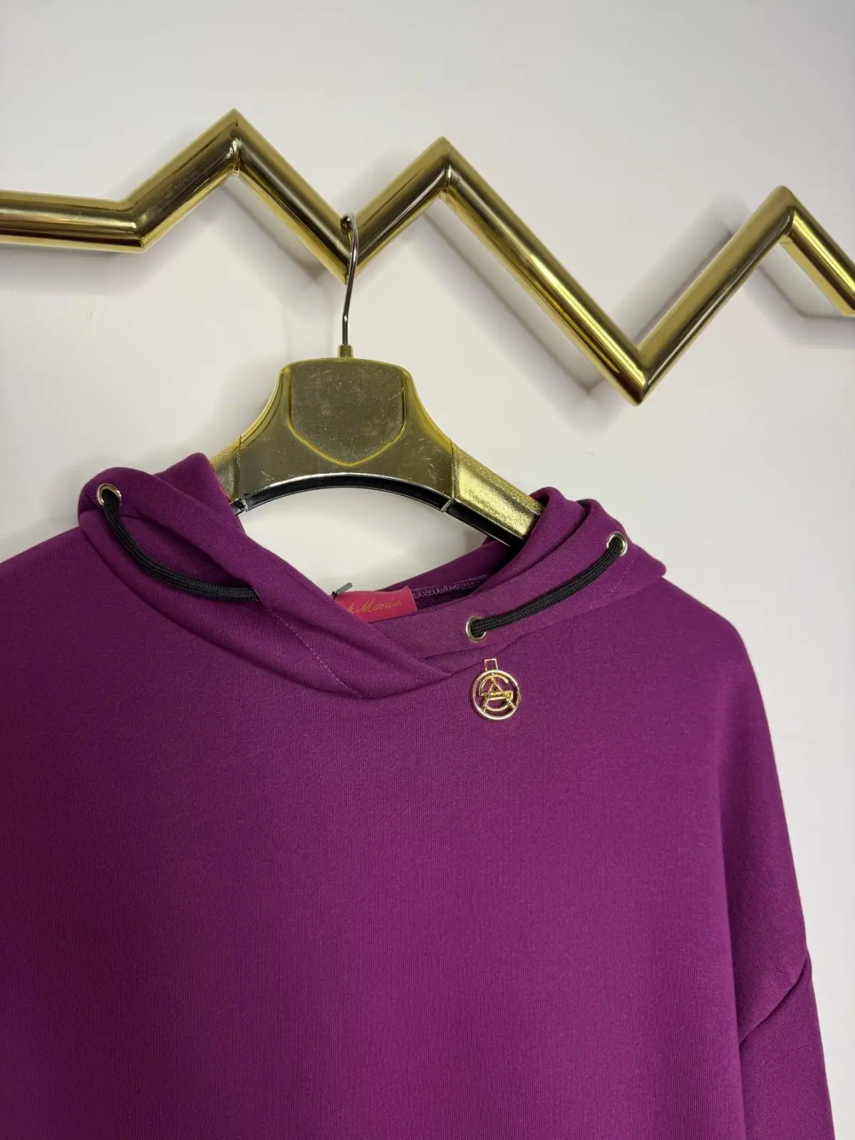 Bluza Pink Mania fioletowa z kapturem – miniatura 11 z 14