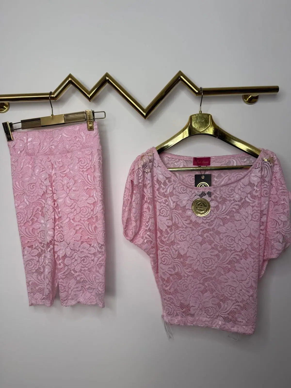 Komplet letni różowy Pink Mania – miniatura 7 z 11