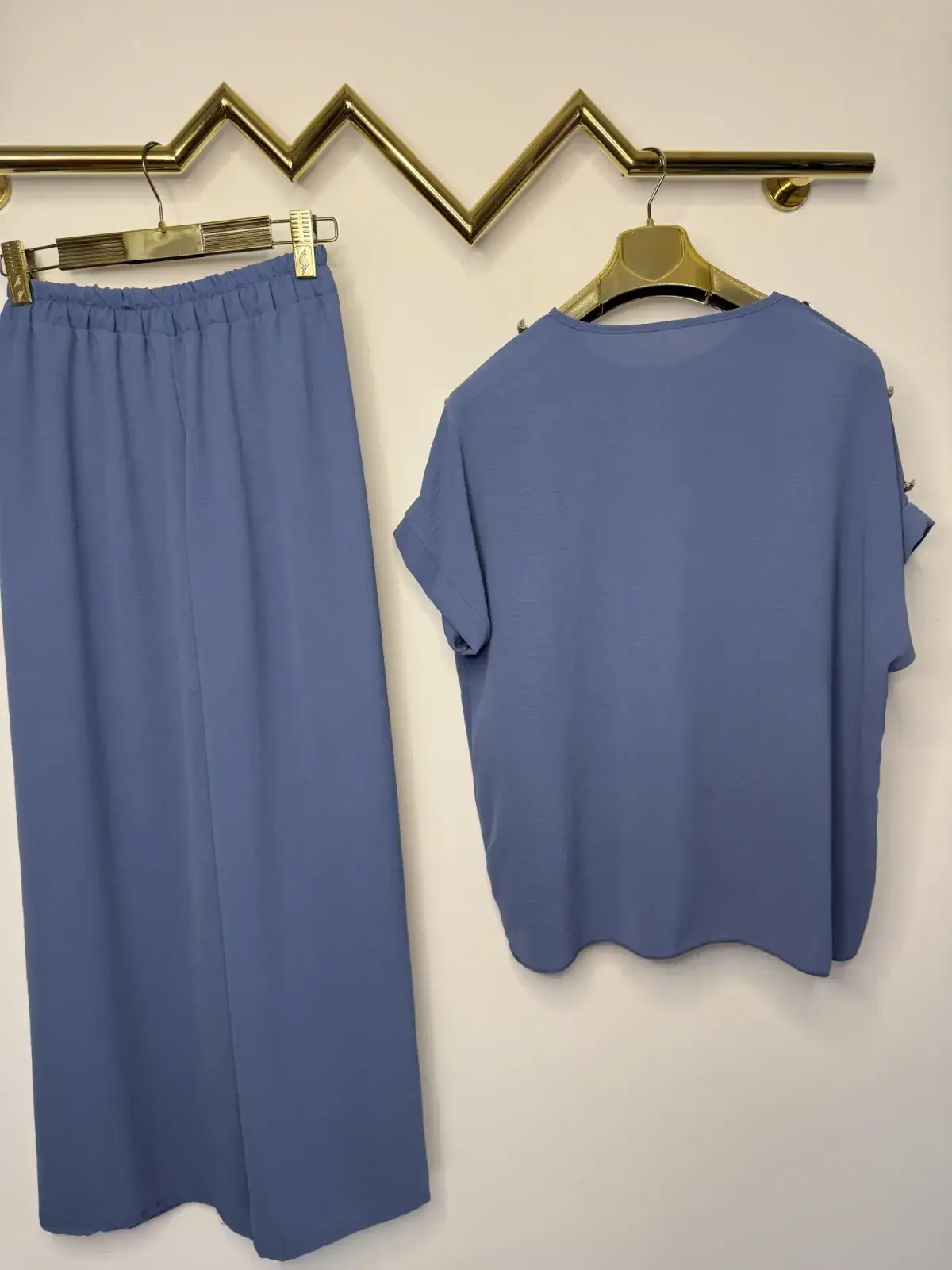 Komplet niebieski elegancki dres – miniatura 10 z 12