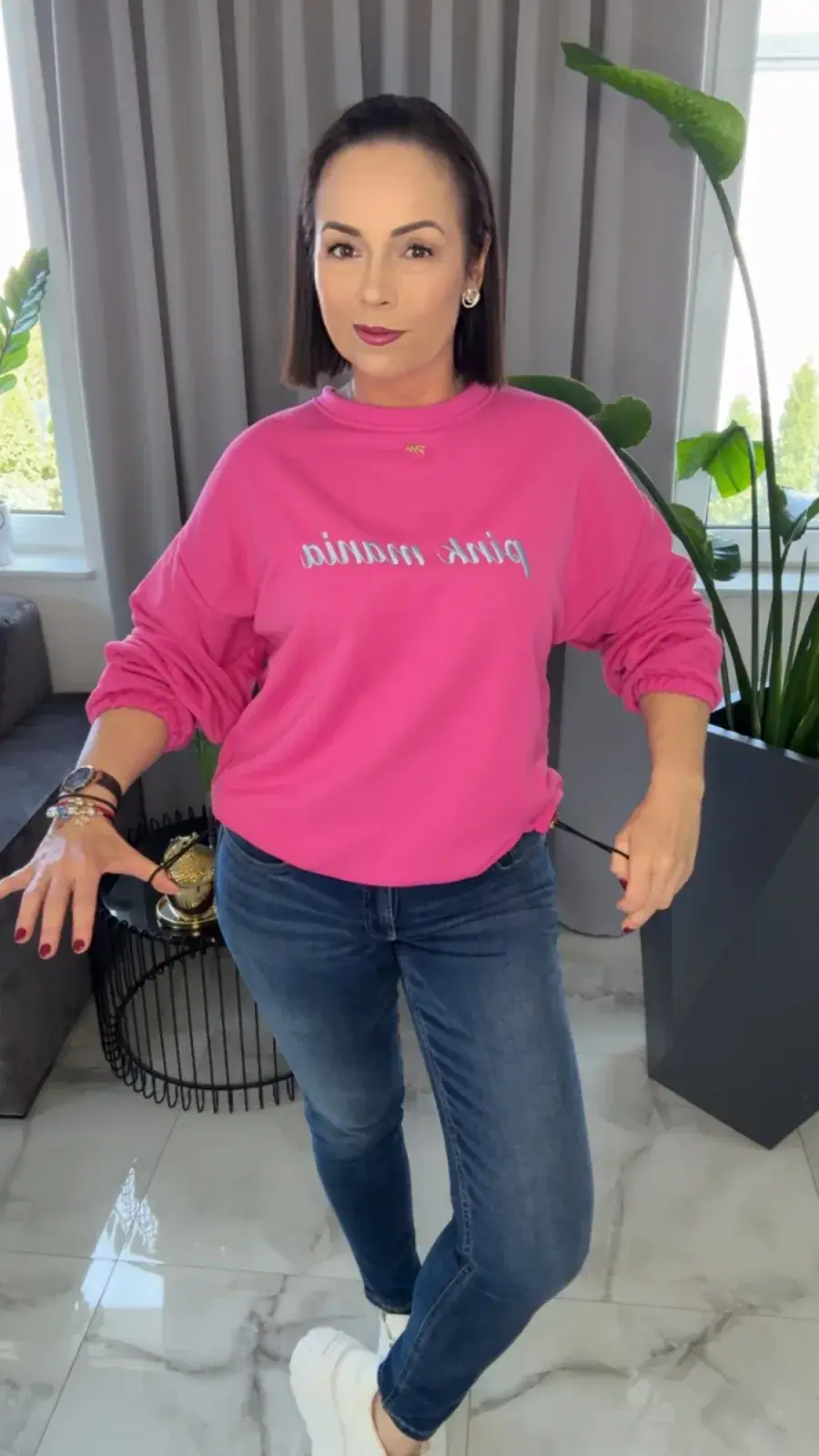 Bluza Pink Mania różowa – miniatura 5 z 12