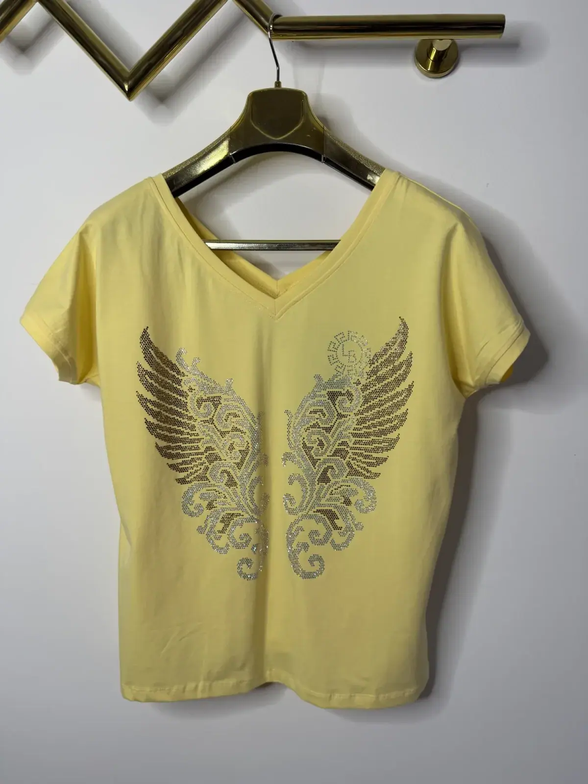 Bluzka Lola Bianka tshirt żółty – miniatura 8 z 8