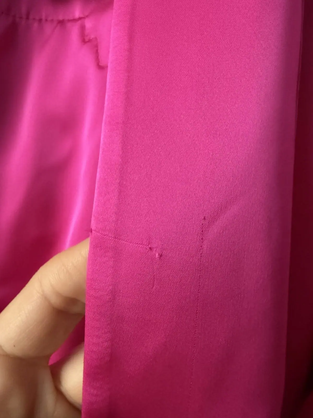 Szlafrok różowy satynowy Pink Mania Lola Bianka – miniatura 11 z 13