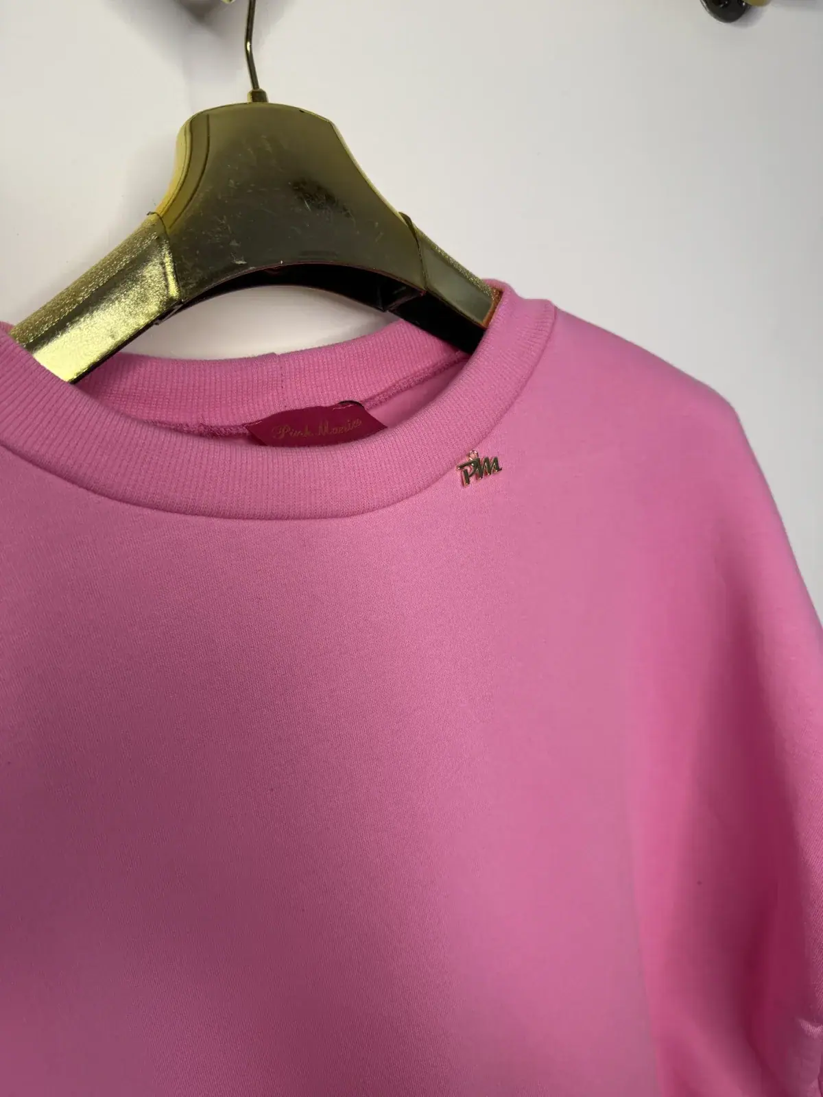 Bluza Pink Mania różowa cieplutka długa – miniatura 8 z 11