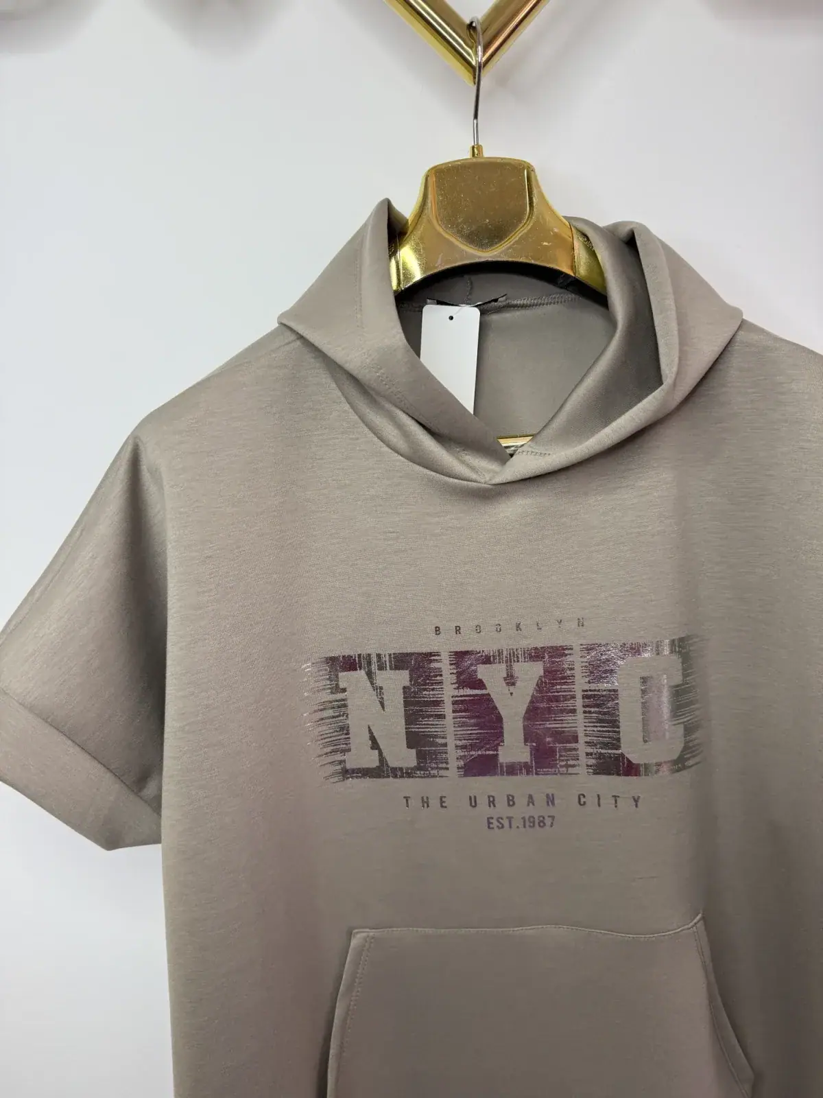 Bluza z kapturem tunika fango – miniatura 9 z 11