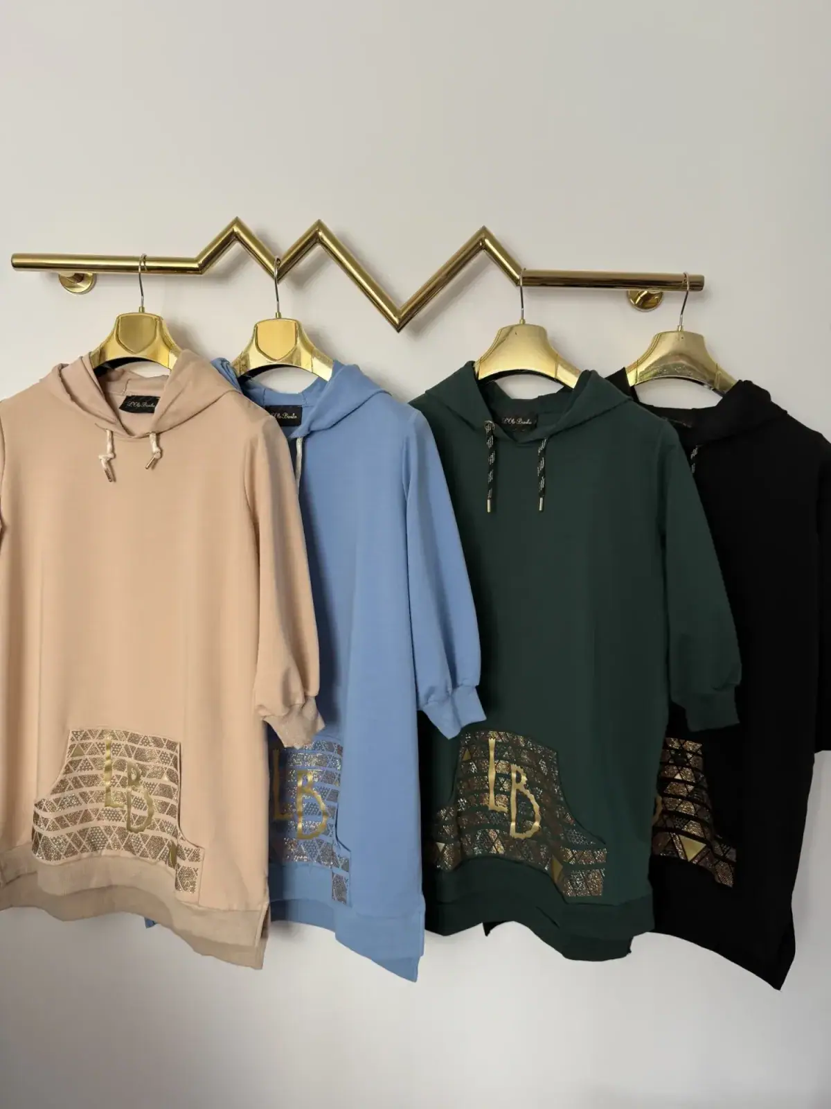 Bluza niebieska Lola Bianka tunika – miniatura 12 z 12