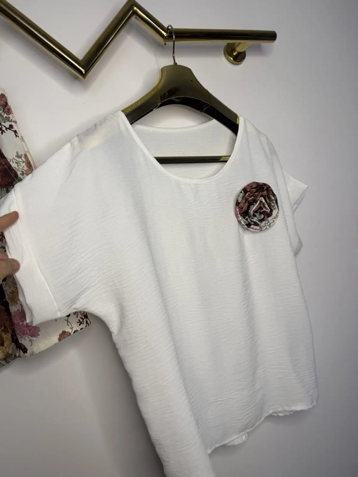 Komplet letni czekoladowy z różą – miniatura 11 z 12