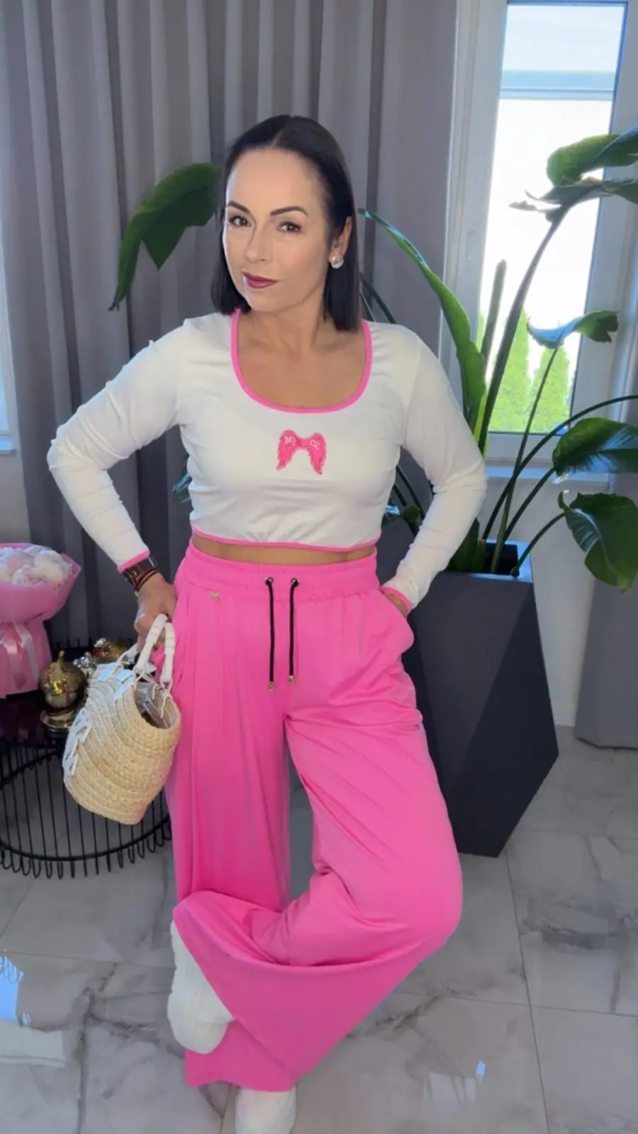 Dres Pink Mania różowy komplet – miniatura 3 z 12