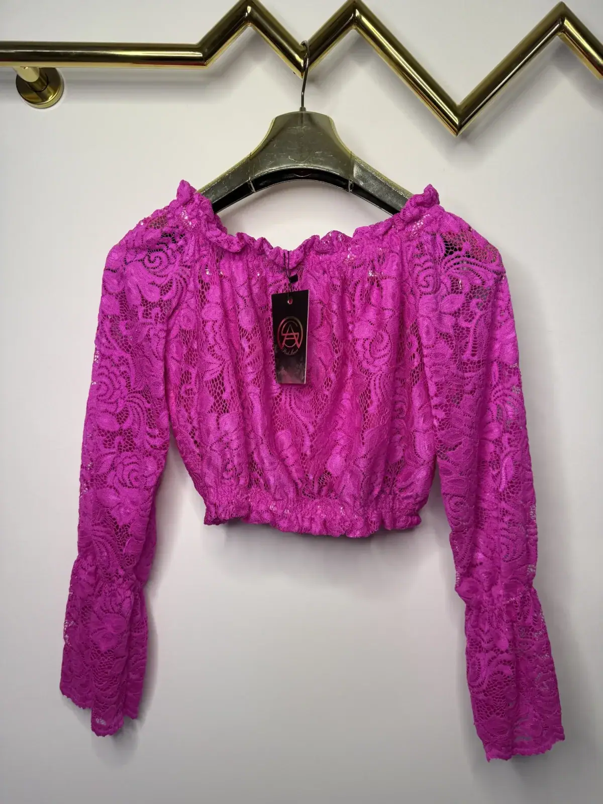 Bluzka Pink Mania hiszpanka różowa – miniatura 13 z 13