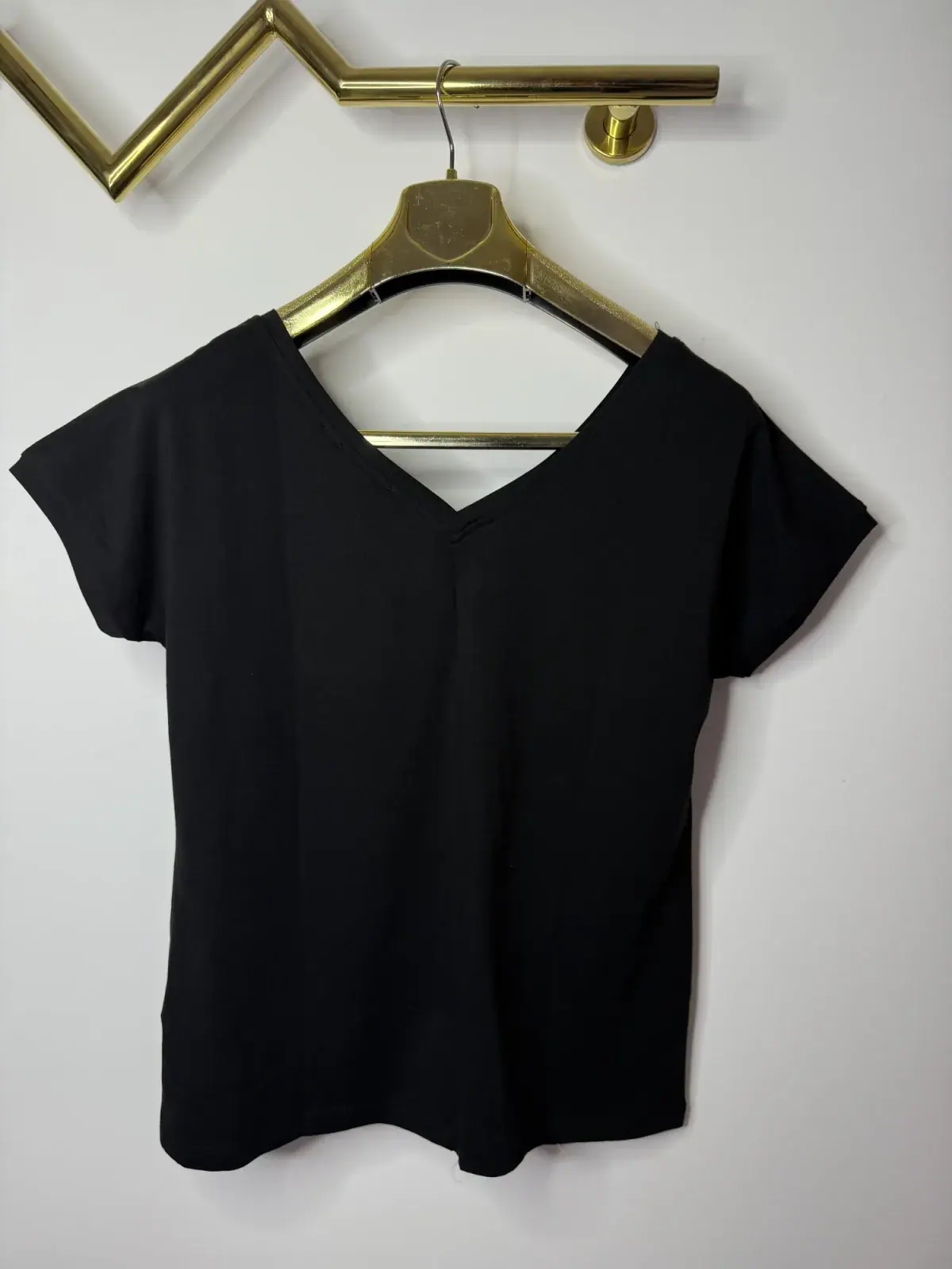 Bluzka Lola Bianka shirt czarny – miniatura 6 z 9
