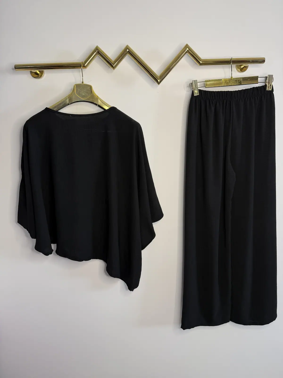Komplet czarny elegancki dres piękny – miniatura 12 z 12