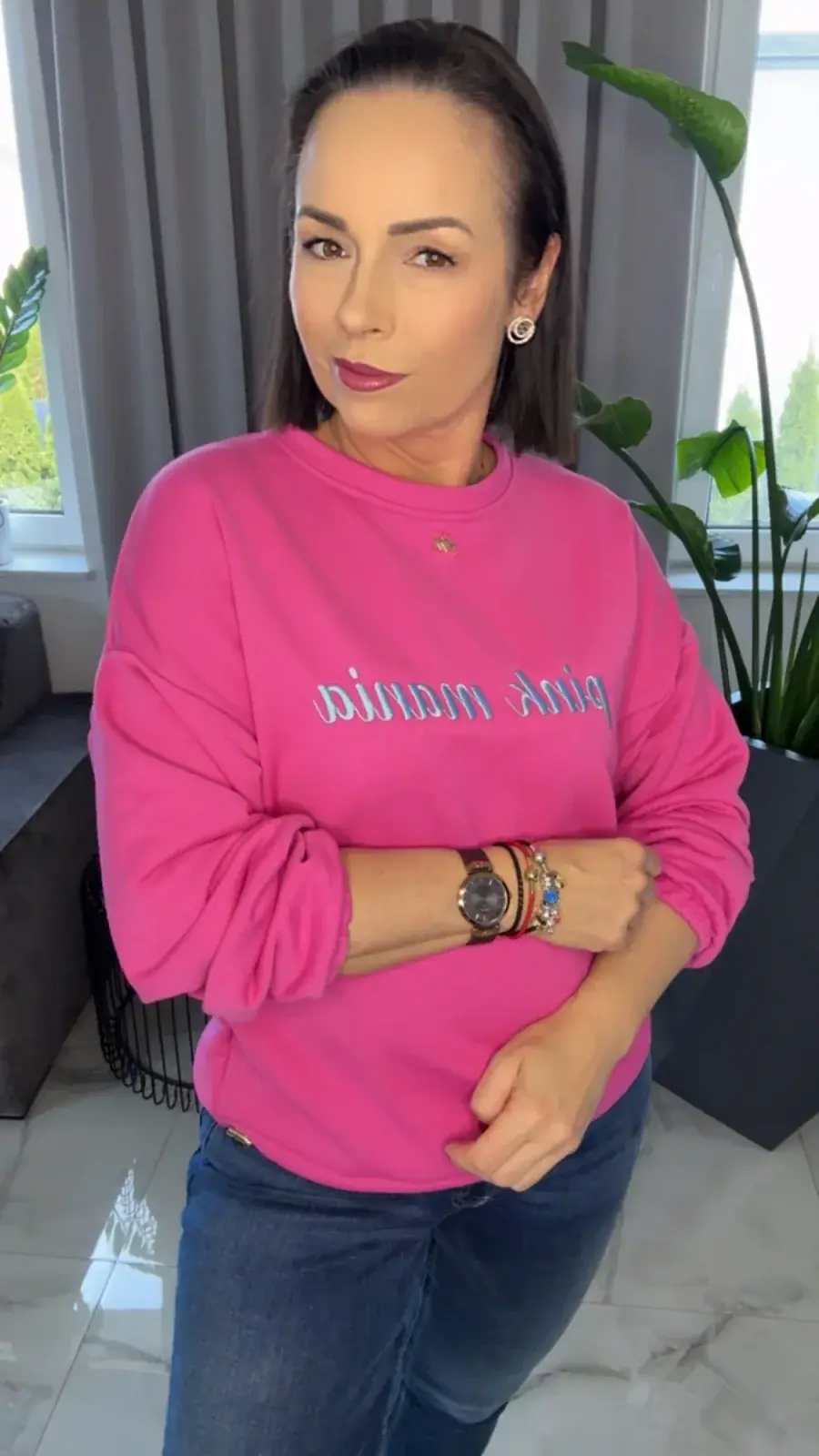 Bluza Pink Mania różowa – miniatura 4 z 12