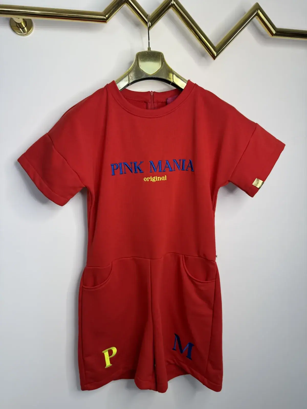 Kombinezon Pink Mania czerwony – miniatura 8 z 13