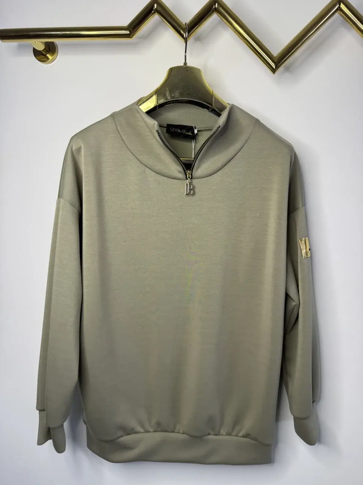 Bluza Lola Bianka khaki – miniatura 6 z 8
