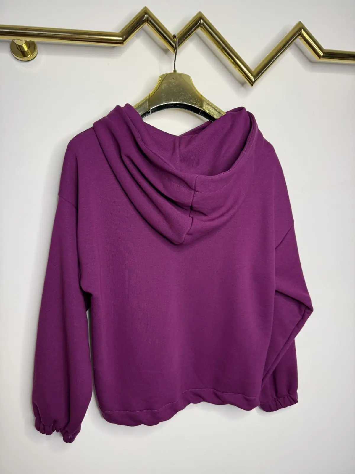 Bluza Pink Mania fioletowa z kapturem – miniatura 12 z 14