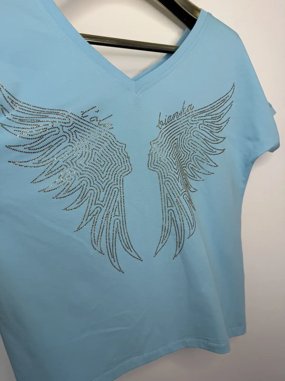 Bluzka Lola Bianka tshirt niebieski – miniatura 10 z 10