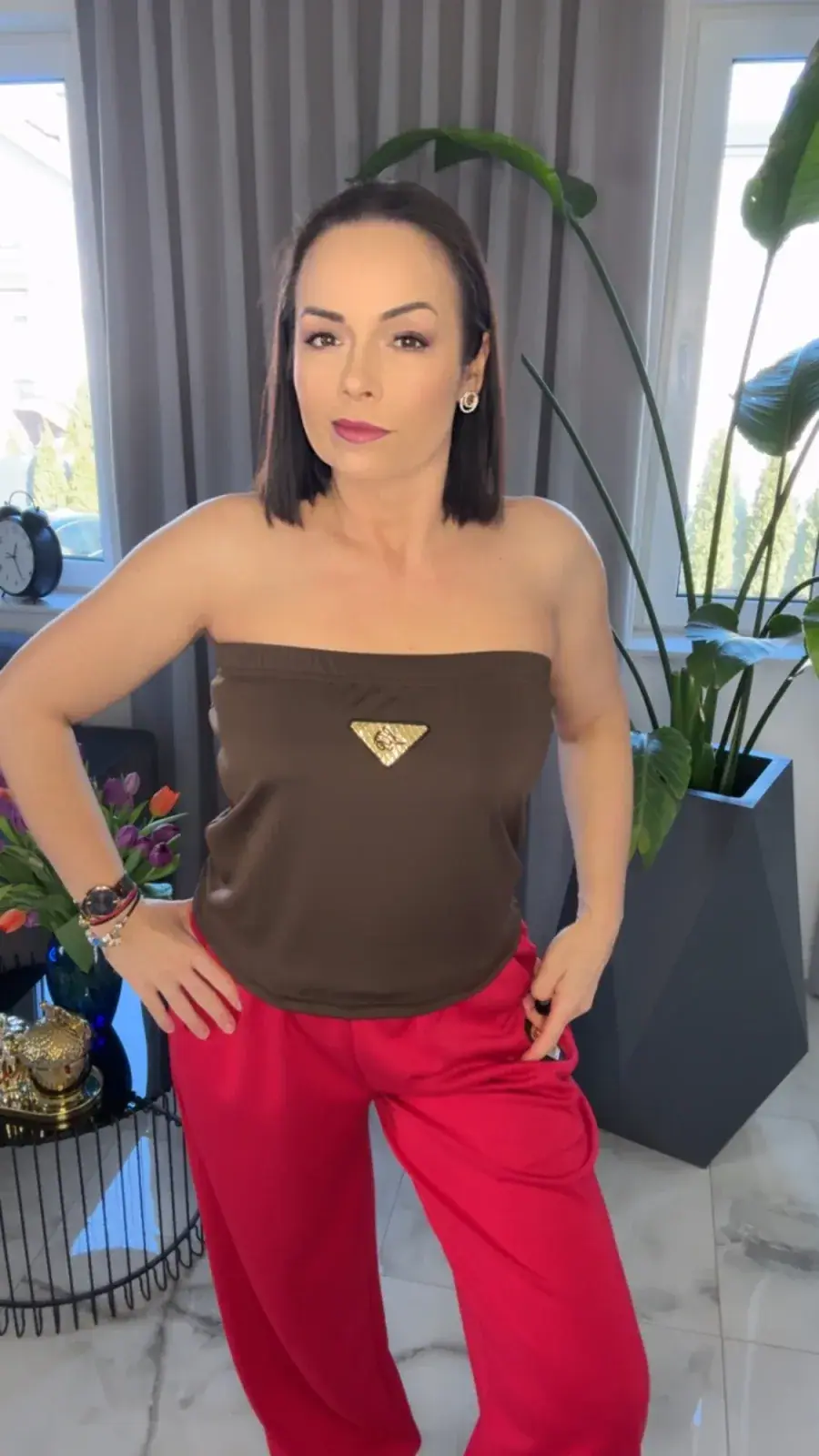 Top Lola Bianka tuba brąz – miniatura 8 z 11