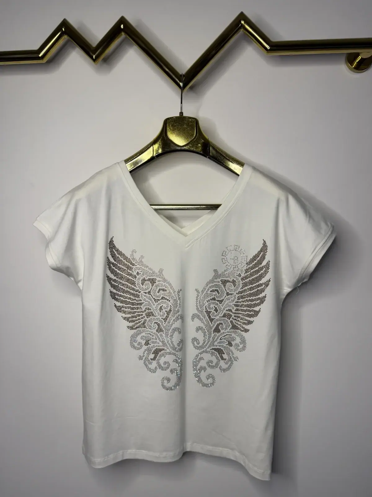 Bluzka Lola Bianka tshirt biały – miniatura 7 z 11