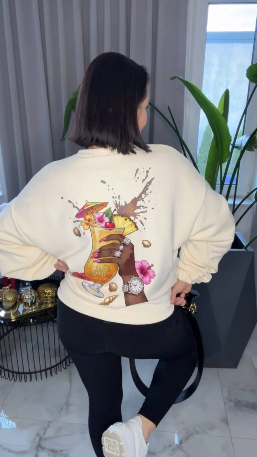Bluza beżowa Pink Mania – miniatura 3 z 11