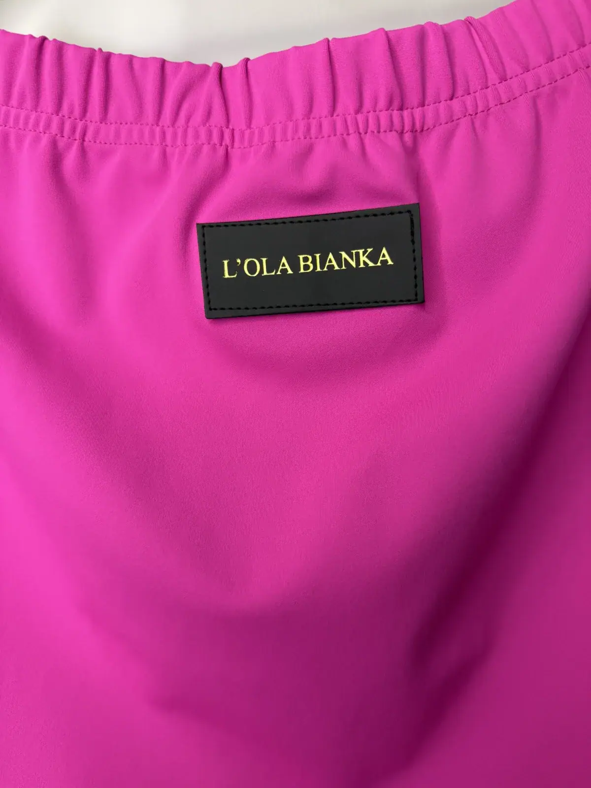 Top bez rękawów Lola Bianka tuba różowa – miniatura 5 z 6