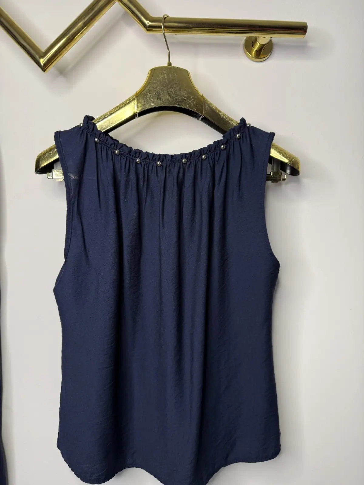Komplet granatowy dres elegancki wygodny – miniatura 10 z 11