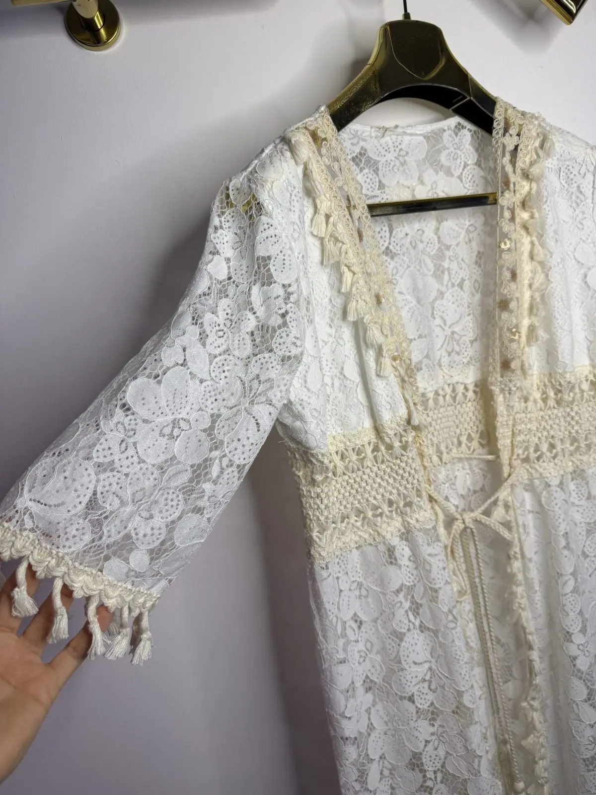 Narzutka plażowa boho piękna i wygodna – miniatura 9 z 13