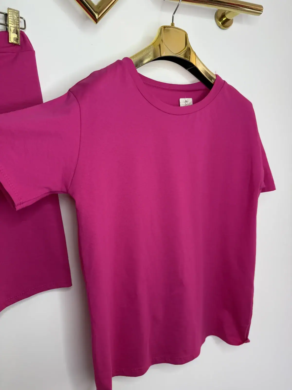 Komplet różowy tshirt i kolarki – miniatura 9 z 11