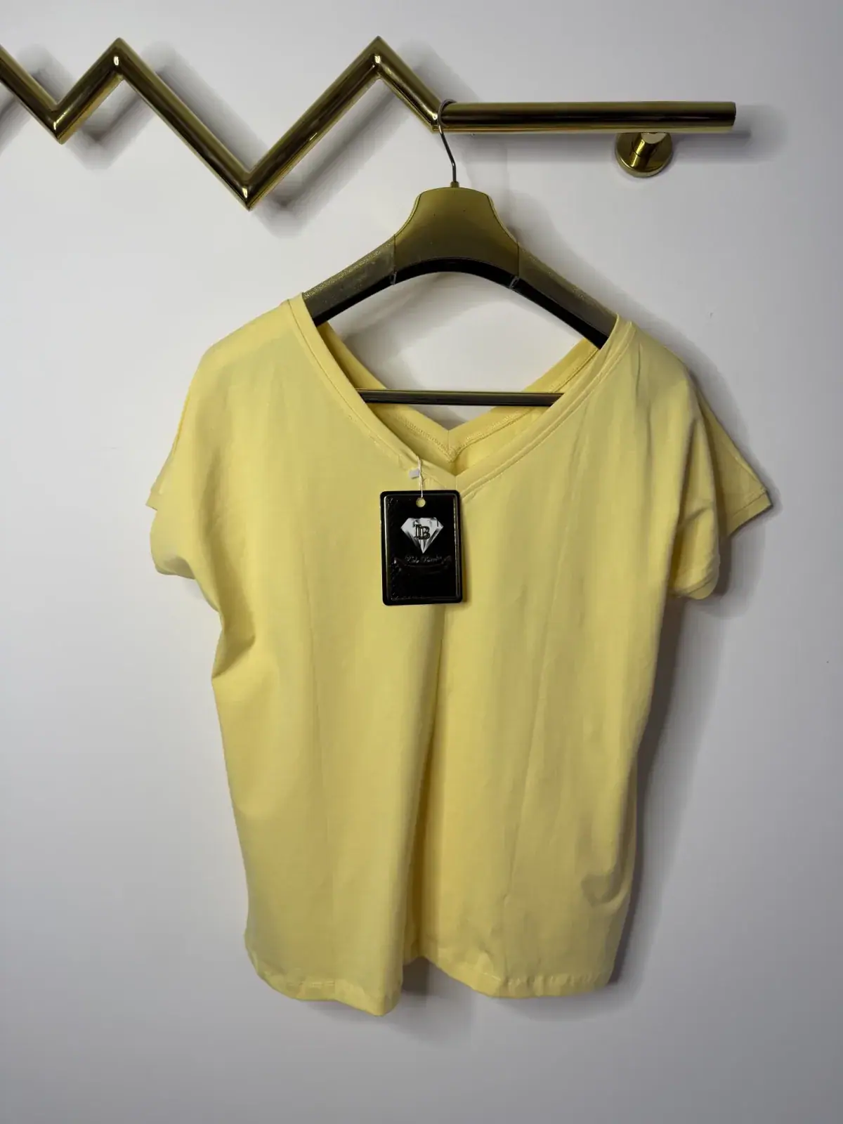 Bluzka Lola Bianka tshirt żółty – miniatura 7 z 8