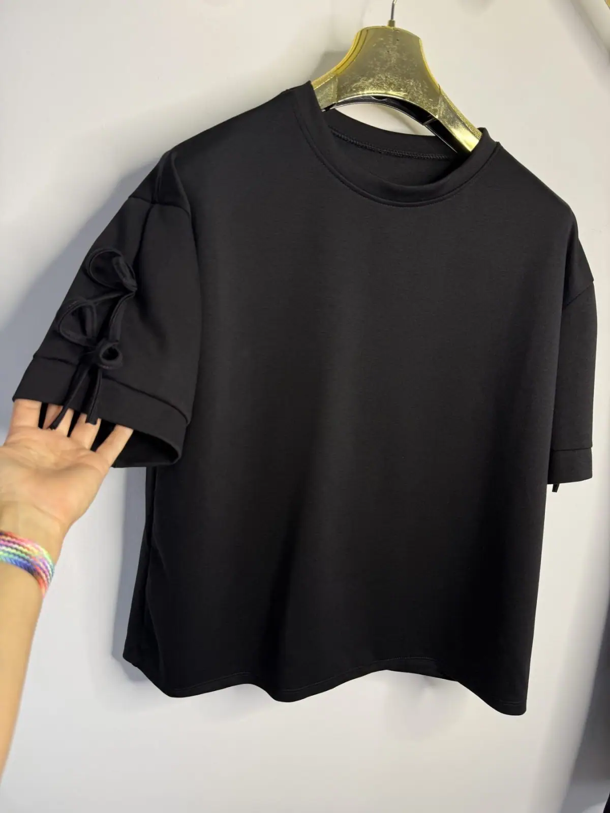 Dres czarny komplet bluza spodnie – miniatura 11 z 11