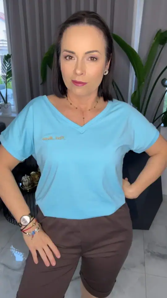 Bluzka Pink Mania tshirt bawełniany, Lola Bianka, zdjęcie 1 z 2 – odzież damska Victoria Fashion