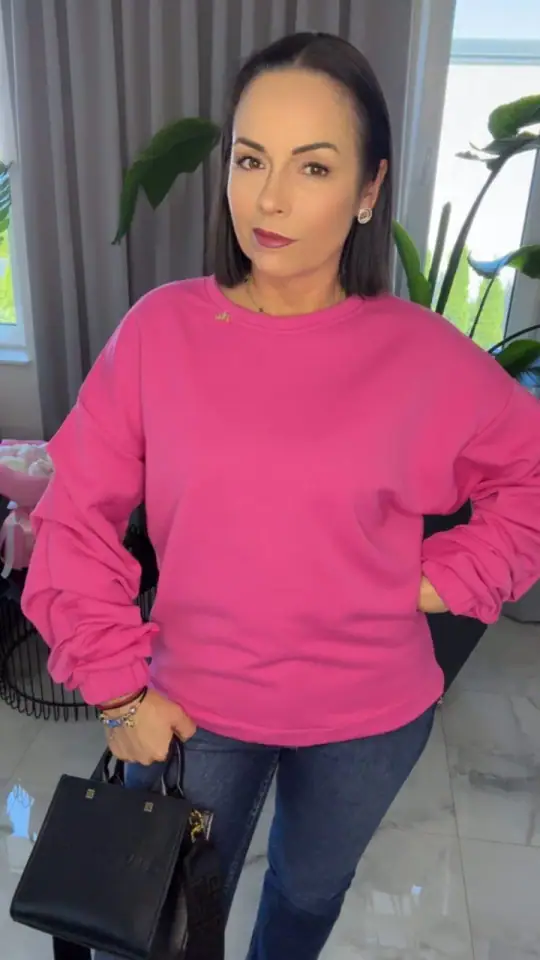 Bluza różowa Lola Bianka Pink Mania, zdjęcie 1 z 2 – odzież damska Victoria Fashion