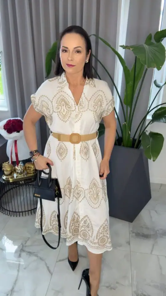 Sukienka letnia elegancka wizytowa, zdjęcie 1 z 2 – odzież damska Victoria Fashion