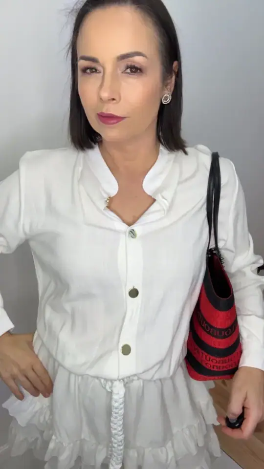 Sukienka Lola Bianka biała bawełniana, zdjęcie 2 z 2 – odzież damska Victoria Fashion