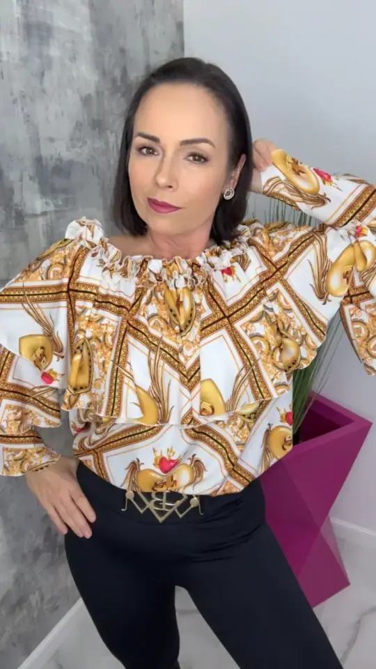 Bluzka Lola Bianka hiszpanka letnia, zdjęcie 1 z 2 – odzież damska Victoria Fashion