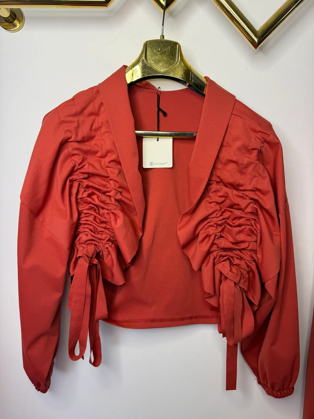 Dres ceglasty piękny komplet – miniatura 11 z 11