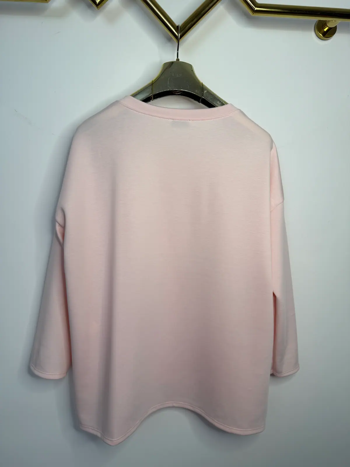 Bluza różowa CIAO wygodna tunika – miniatura 8 z 9