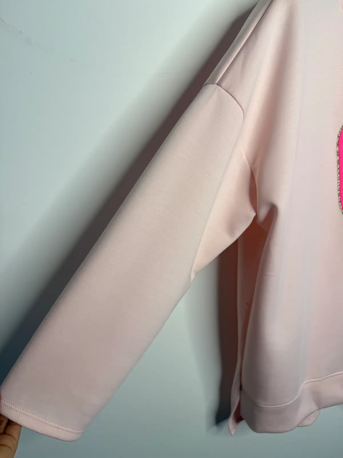 Bluza różowa CIAO wygodna tunika – miniatura 7 z 9