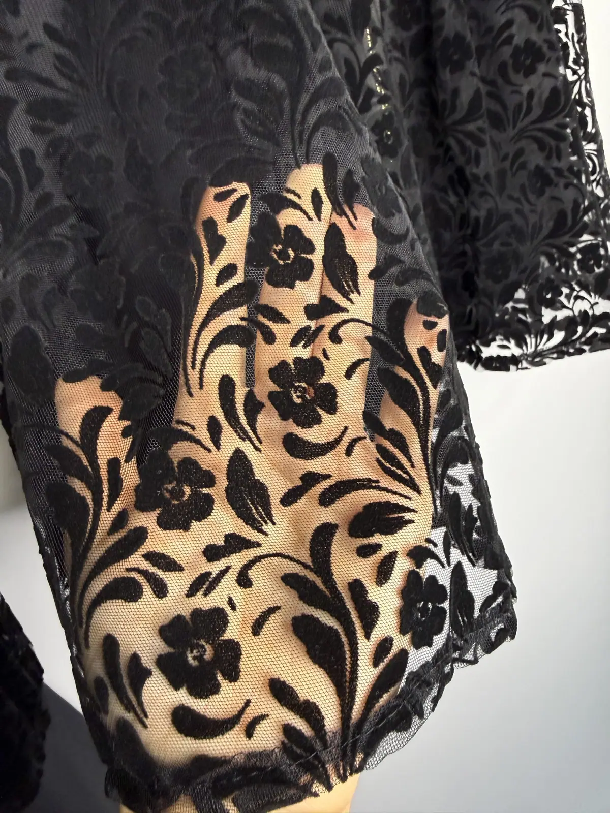 Komplet z koronki Lola Bianka bluza ze spódniczką piękny – miniatura 14 z 17